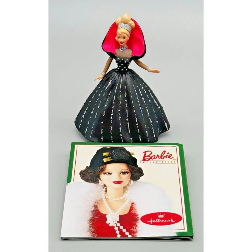 Hallmark Keepsake Barbie Celebration Shoes Silken Flame Holiday‎ Ornament Lot 4